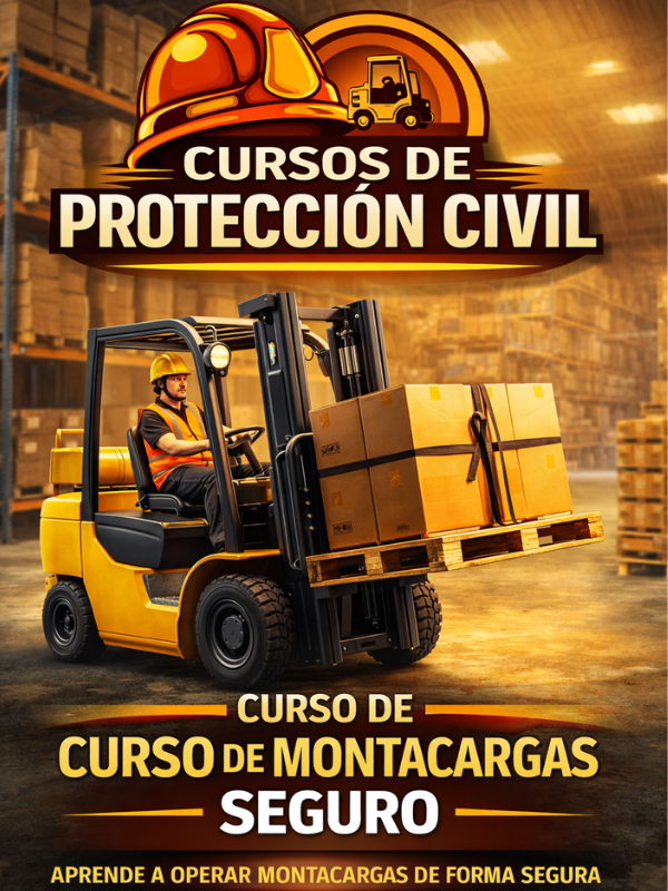 Curso de montacargas seguro para empresas en Guadalajara